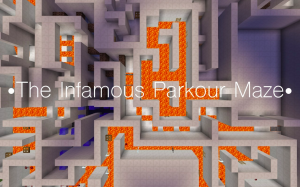 Unduh The Infamous Parkour Maze untuk Minecraft 1.13